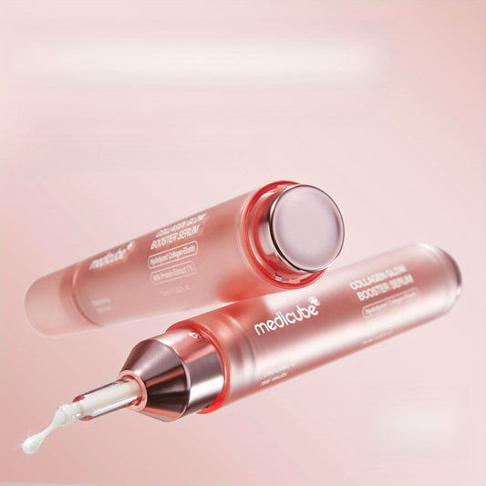 Medicube Collagen Radiant Milk Essence with Niacinamide, Milk Protein & Hydrolyzed Collagen - Brightens, Firms & Hydrates Light Beige - Fragrance-Free Korean Skincare for All Light Beige Types, 0.5oz, Collagen Light Beige Car