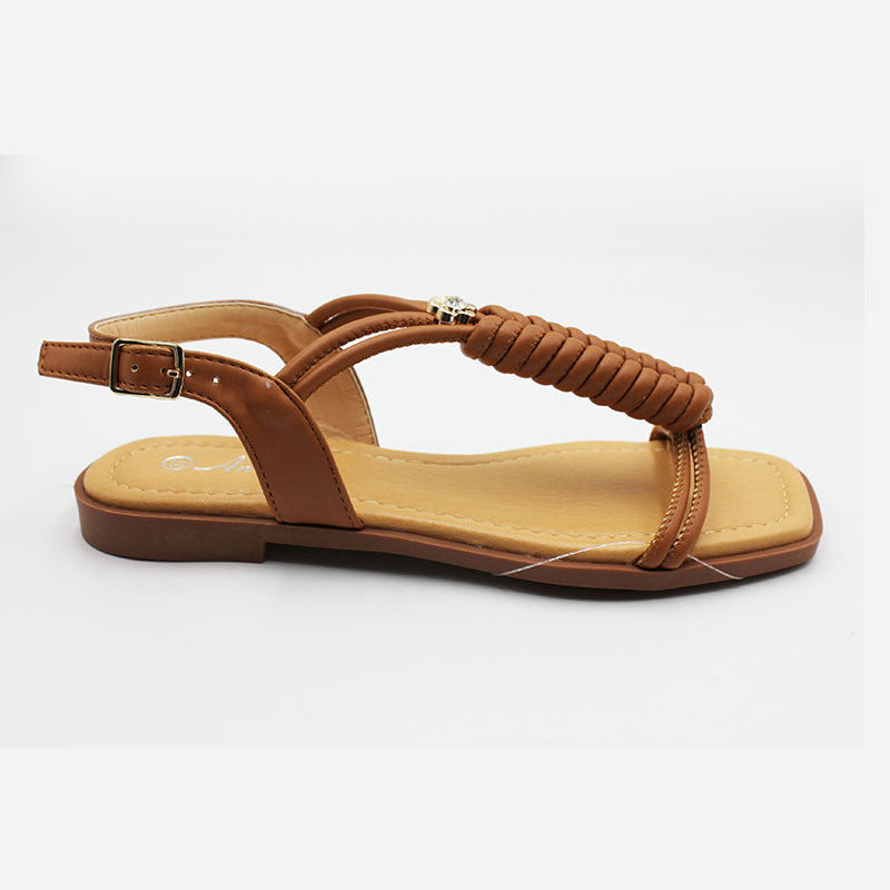 Female cross-border woven sandals