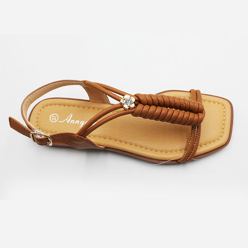 Female cross-border woven sandals