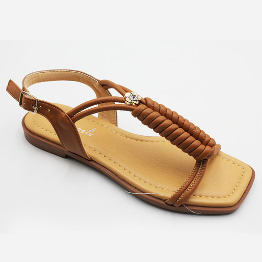 Female cross-border woven sandals