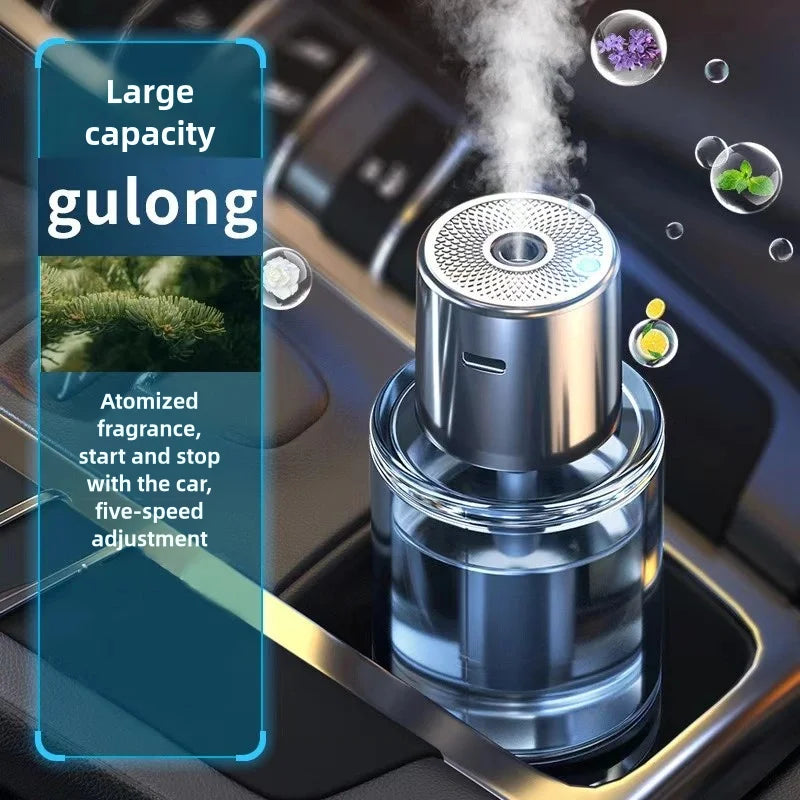Car aromatherapy machine ornament spray smart fragrance instrument automatic humidifier perfume balm air long-lasting light frag