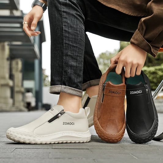 Men's shoes summer new casual sports shoes comfortable wear-resistant flat cargo anti-pressure foot shoes breathable work shoes