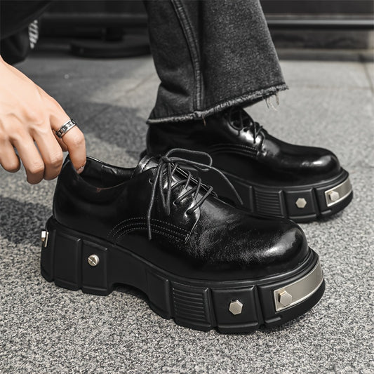 Men's Punk Style Derby Shoes