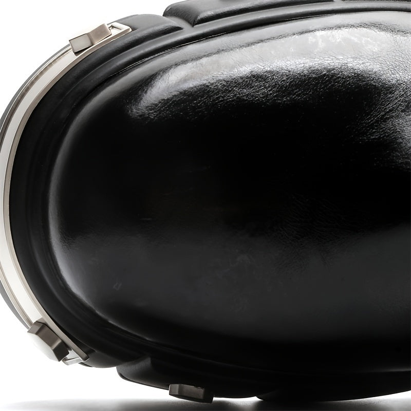 Men's Punk Style Derby Shoes