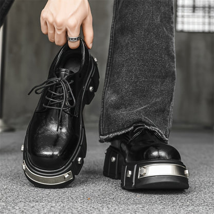 Men's Punk Style Derby Shoes
