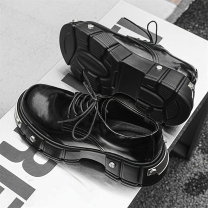 Men's Punk Style Derby Shoes