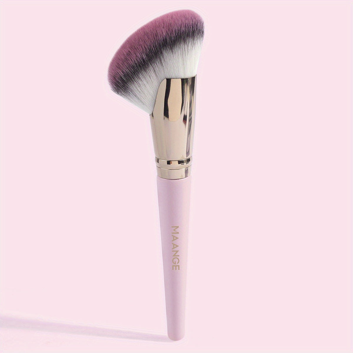 Synthetic Blush Bronzer Brush - Angled Kabuki Makeup Brush Premium Brush Perfect For Face Contouring And Highlighting With Creams And Powders