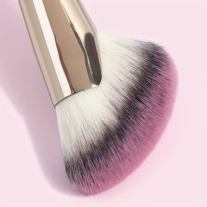 Synthetic Blush Bronzer Brush - Angled Kabuki Makeup Brush Premium Brush Perfect For Face Contouring And Highlighting With Creams And Powders
