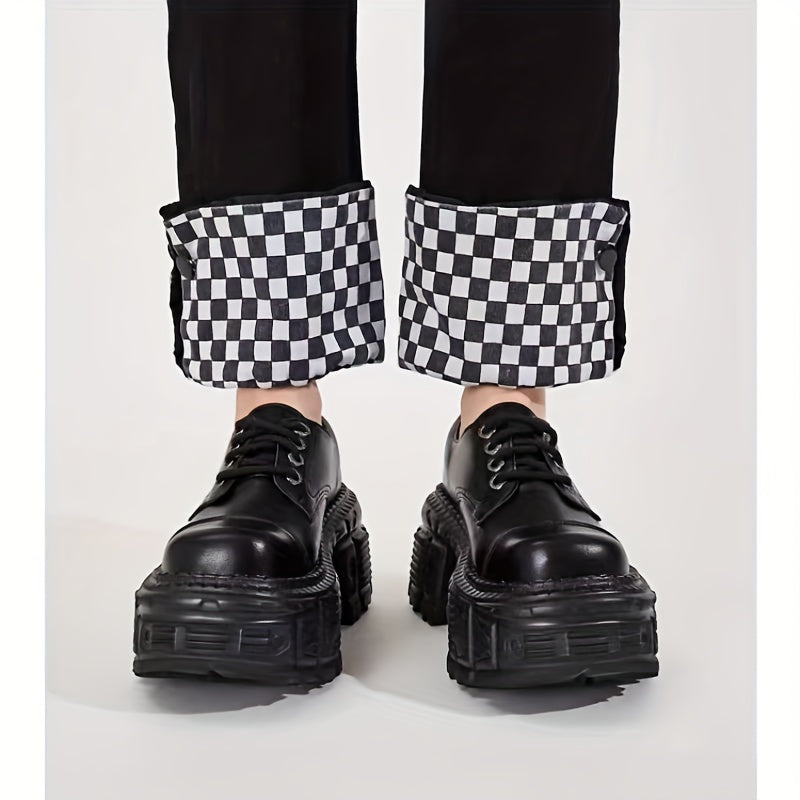 Men's Casual Shoes - Low-Top Lace-Up Synthetic Cover with Thick Rubber Sole, Round Toe & Durable Traction for All-Season Comfort, Versatile for Daily Wear & Outdoor Activities, Allseason Footwear, Modern Sneakers, Comfortable