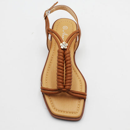 Female cross-border  woven sandals