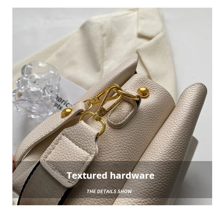 2024 New Trendy and Fashionable Handbag, High end and Western Style, Versatile in Summer, Crossbody Bucket Bag