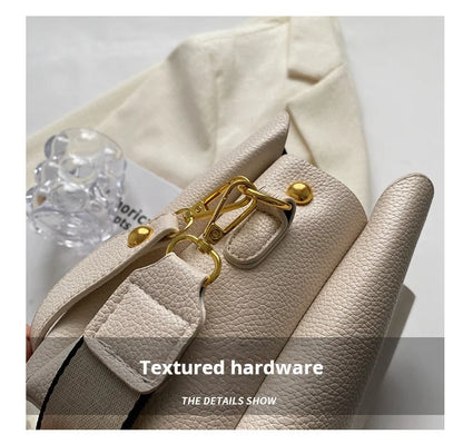 2024 New Trendy and Fashionable Handbag, High end and Western Style, Versatile in Summer, Crossbody Bucket Bag
