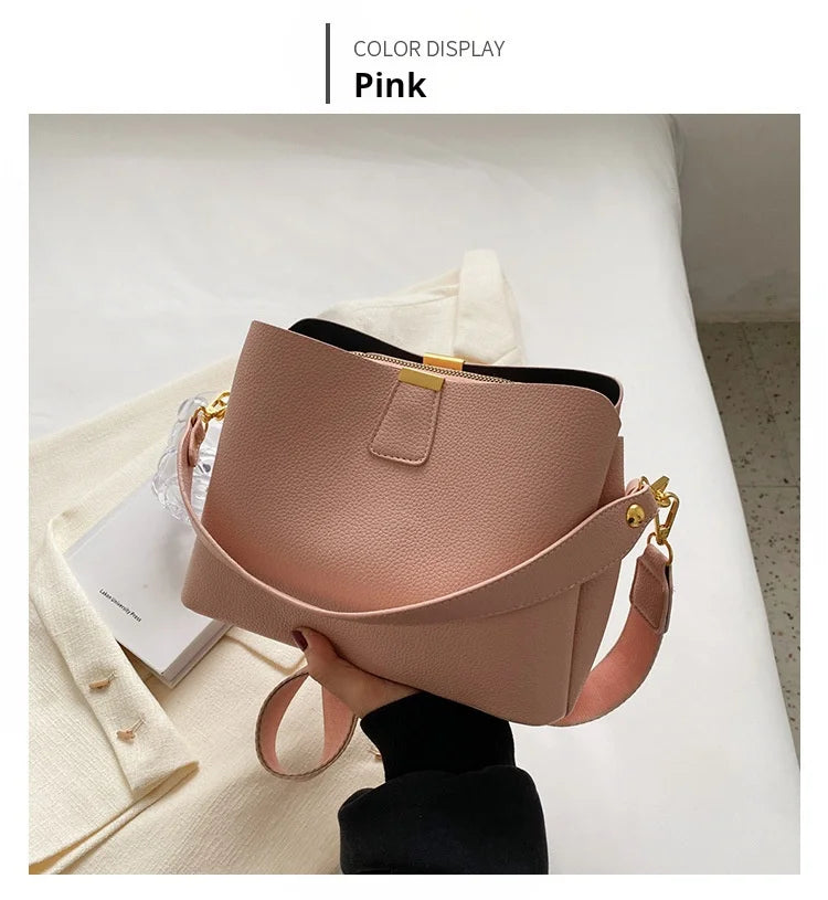 2024 New Trendy and Fashionable Handbag, High end and Western Style, Versatile in Summer, Crossbody Bucket Bag
