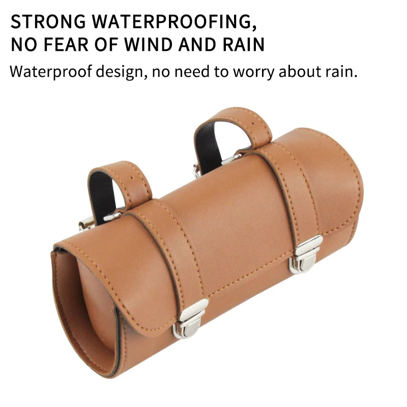 Motorcycle front end bag Mopeds retro buckle hanging bag waterproof front end bag battery car motorcycle tool bag