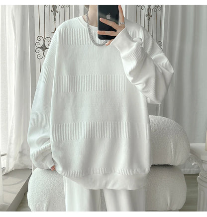 Hoodies mens designer clothes Sweatshirt Mens Pullover Streetwear Casual Fashion Clothes Mens Oversized Korean Harajuku T Shirt