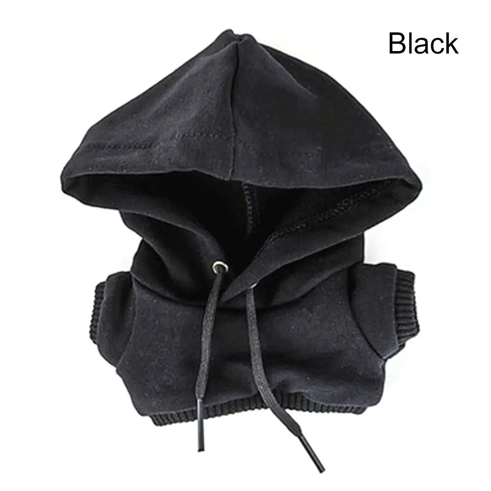 Hoodies For 10cm Cotton Dolls Sweatshirt Outfits Fashion Clothes For 1/12 BJD Dolls Top For 1/11 1/12 OB11 Dolls Accessories