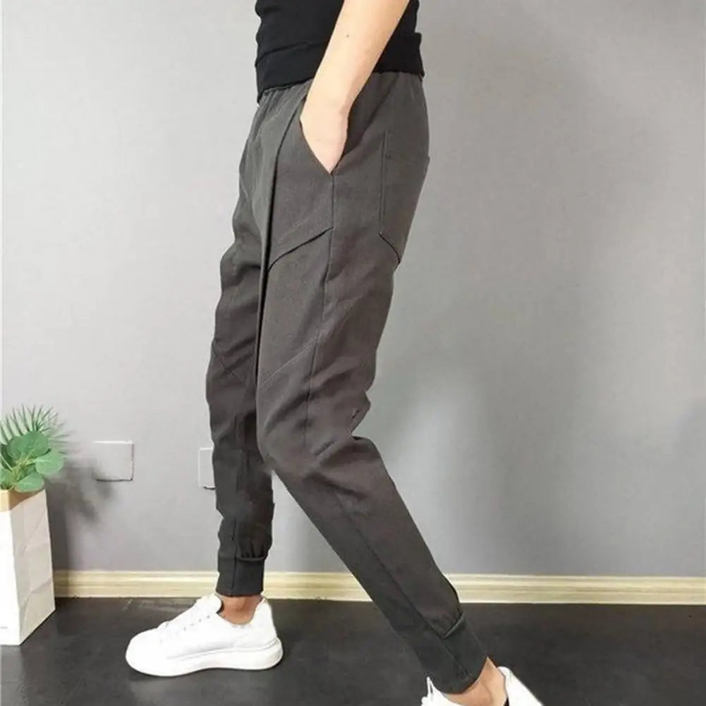 Men Trousers Solid Color Slim Fit Men's Pants New Spring Autumn Trousers Pantalone Hombre Stretch Classic Business Pants Men