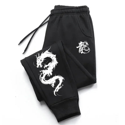 Trousers 2025 Mens Sweatpants Trend Printing Pants Outdoors Sports Daily Casual Tracksuit Trousers Versatile Jogging Man Pants