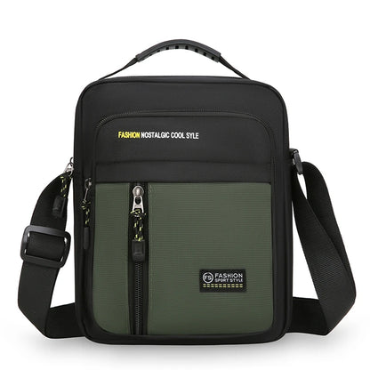 Men Crossbody Bag Single Shoulder Bags Big Capacity Storage Bag Fashion Multi-Pockets Business Crossbody Bags