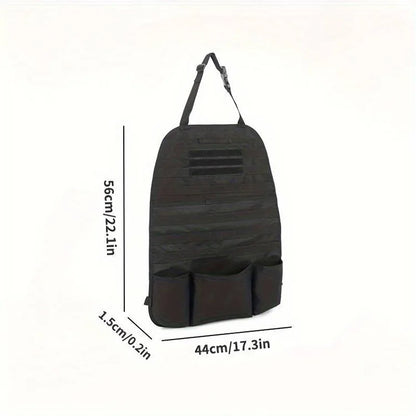 Car Backseat Hanging Bag, Tactical Accessory Organizer, Self-Driving Hunting Outdoor Storage Bag Classified Storage Bag