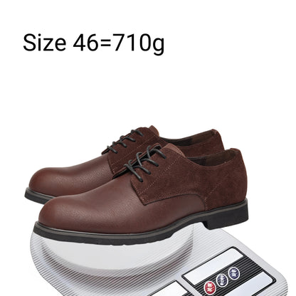 Genuine Leather Men Derby Shoes Thick Men Leather Shoes