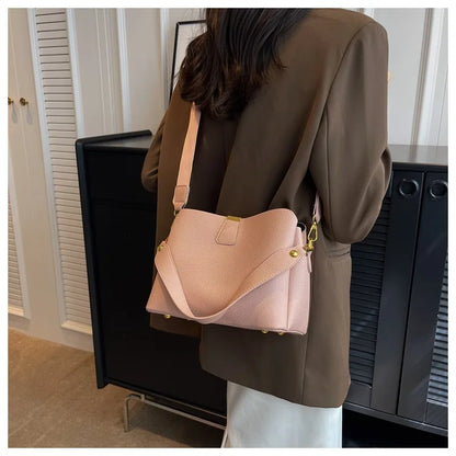 2024 New Trendy and Fashionable Handbag, High end and Western Style, Versatile in Summer, Crossbody Bucket Bag
