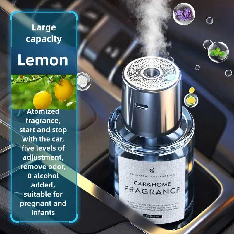 Car aromatherapy machine ornament spray smart fragrance instrument automatic humidifier perfume balm air long-lasting light frag