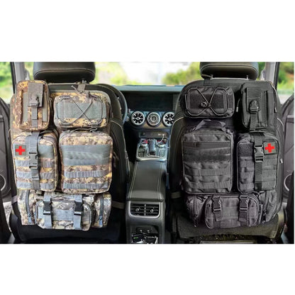 Car Backseat Hanging Bag, Tactical Accessory Organizer, Self-Driving Hunting Outdoor Storage Bag Classified Storage Bag