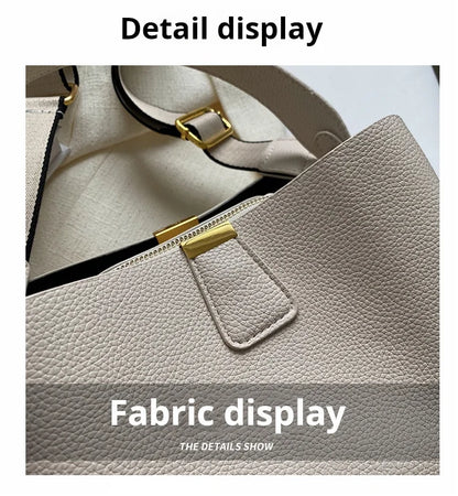 2024 New Trendy and Fashionable Handbag, High end and Western Style, Versatile in Summer, Crossbody Bucket Bag