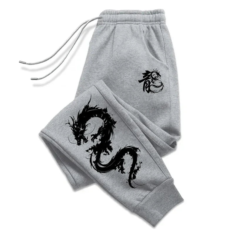 Trousers 2025 Mens Sweatpants Trend Printing Pants Outdoors Sports Daily Casual Tracksuit Trousers Versatile Jogging Man Pants