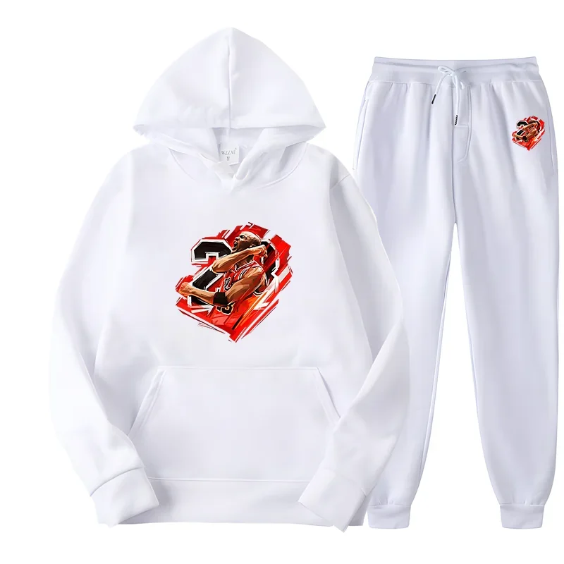 Hoodie Sets Men Tracksuit Casual Hoodies Sweatshirt 2 Piece Set Male Loose Oversized Pullover Hoody Fashion Streetwear Clothes