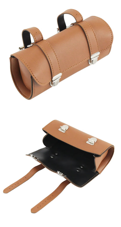 Motorcycle front end bag Mopeds retro buckle hanging bag waterproof front end bag battery car motorcycle tool bag