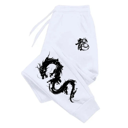 Trousers 2025 Mens Sweatpants Trend Printing Pants Outdoors Sports Daily Casual Tracksuit Trousers Versatile Jogging Man Pants