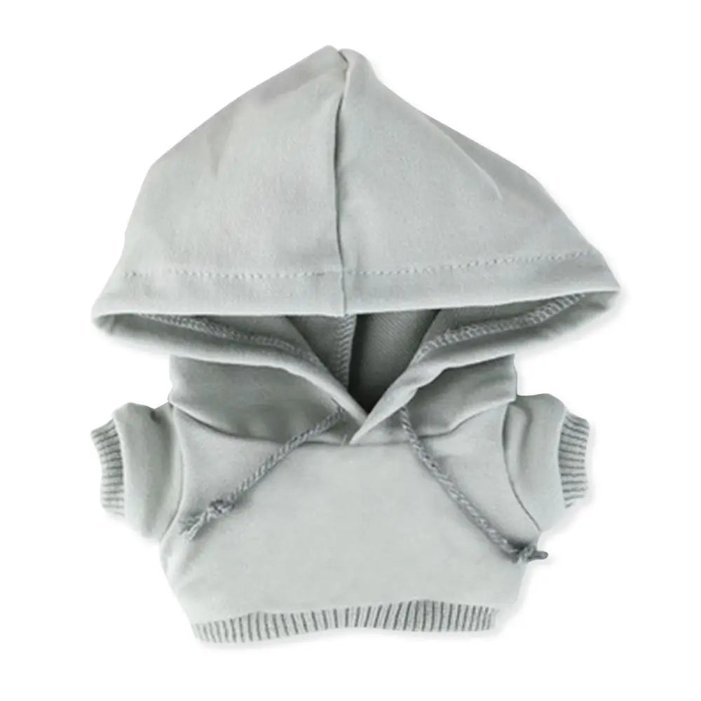 Hoodies For 10cm Cotton Dolls Sweatshirt Outfits Fashion Clothes For 1/12 BJD Dolls Top For 1/11 1/12 OB11 Dolls Accessories