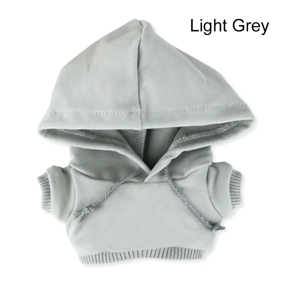 Hoodies For 10cm Cotton Dolls Sweatshirt Outfits Fashion Clothes For 1/12 BJD Dolls Top For 1/11 1/12 OB11 Dolls Accessories