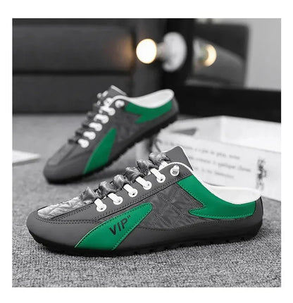 Summer Slippers for Men Trendy Men's Flat Bottom Casual Shoes Soft Sole Support Shoes Men's Sneakers Zapatos De Hombre