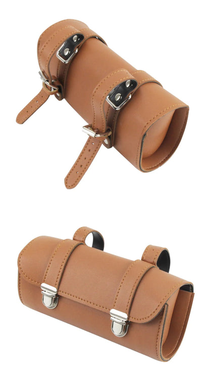 Motorcycle front end bag Mopeds retro buckle hanging bag waterproof front end bag battery car motorcycle tool bag