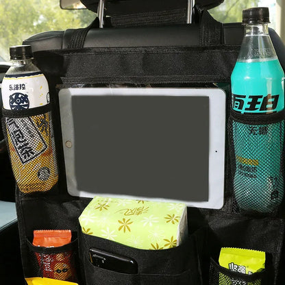Storage Bag Large Capacity Classified Storage Portable and Practical Vehicle Mounted Multifunctional Car Seat Back Sorage Bag