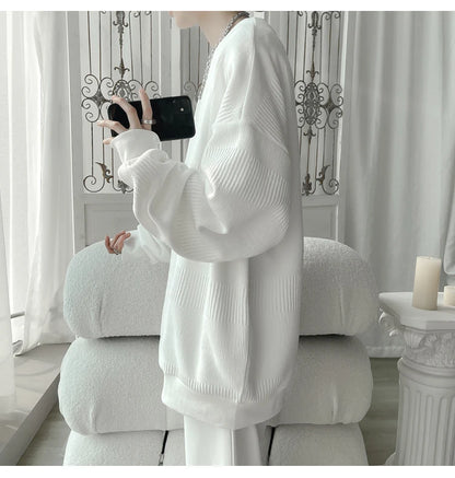 Hoodies mens designer clothes Sweatshirt Mens Pullover Streetwear Casual Fashion Clothes Mens Oversized Korean Harajuku T Shirt
