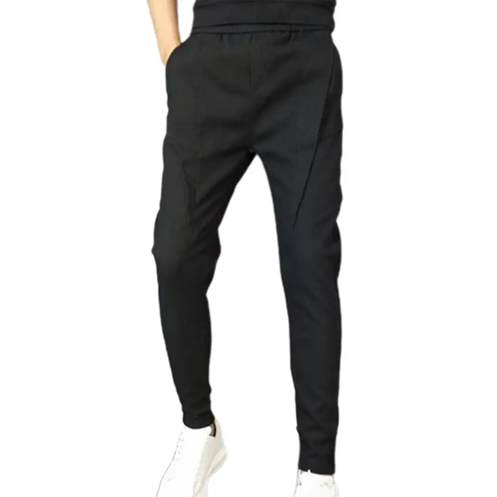 Men Trousers Solid Color Slim Fit Men's Pants New Spring Autumn Trousers Pantalone Hombre Stretch Classic Business Pants Men
