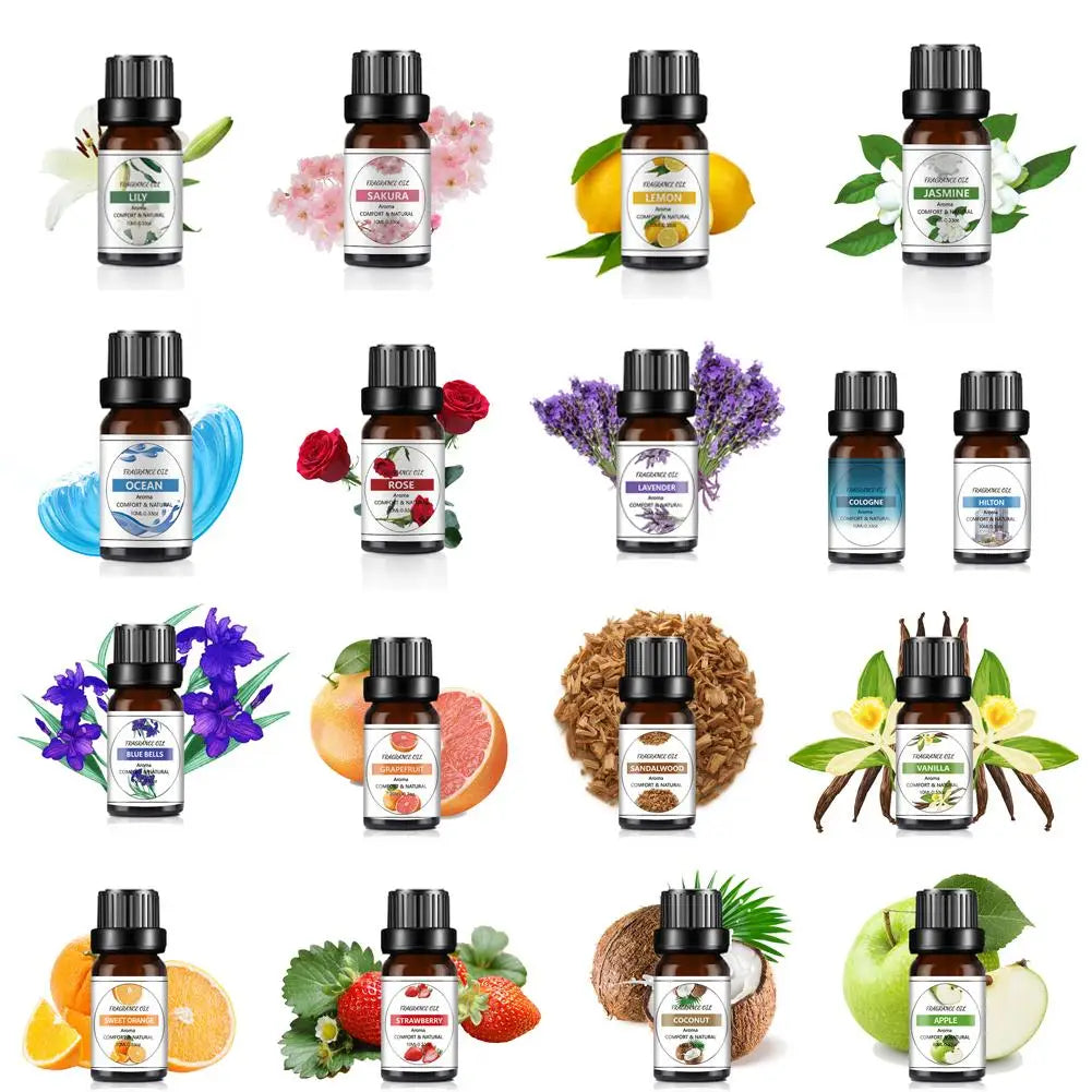 Car Fragrance Humidifier Special Fragrance Perfume Liquid For Car Mounted Perfume Machine Multi Style Scent 10ml