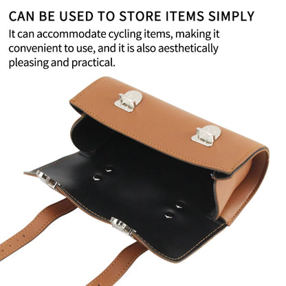 Motorcycle front end bag Mopeds retro buckle hanging bag waterproof front end bag battery car motorcycle tool bag