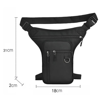 Motorcycle Leg Side Bag Leg Bag for Men Women Hard Shell New Motorbike Waist Bag Male Hip Bum Leg Bag Phone Purse Man Fanny Pack