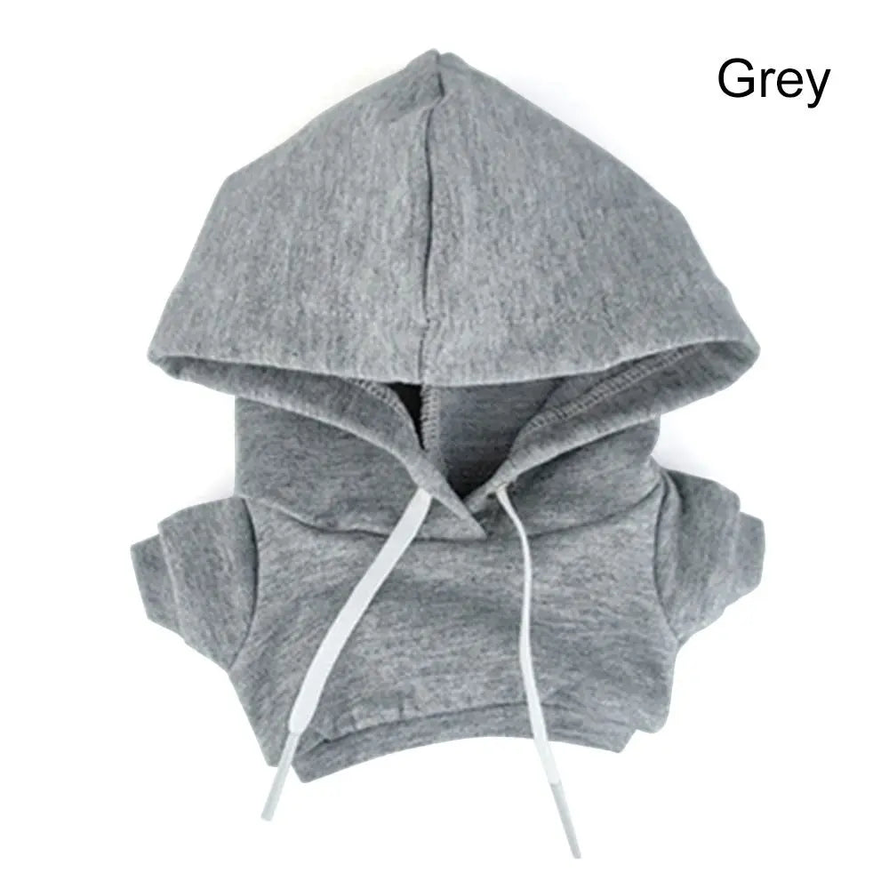 Hoodies For 10cm Cotton Dolls Sweatshirt Outfits Fashion Clothes For 1/12 BJD Dolls Top For 1/11 1/12 OB11 Dolls Accessories