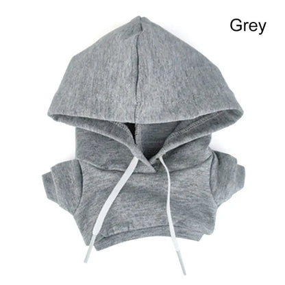 Hoodies For 10cm Cotton Dolls Sweatshirt Outfits Fashion Clothes For 1/12 BJD Dolls Top For 1/11 1/12 OB11 Dolls Accessories