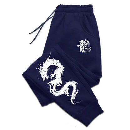 Trousers 2025 Mens Sweatpants Trend Printing Pants Outdoors Sports Daily Casual Tracksuit Trousers Versatile Jogging Man Pants