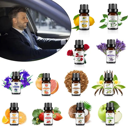 Car Fragrance Humidifier Special Fragrance Perfume Liquid For Car Mounted Perfume Machine Multi Style Scent 10ml