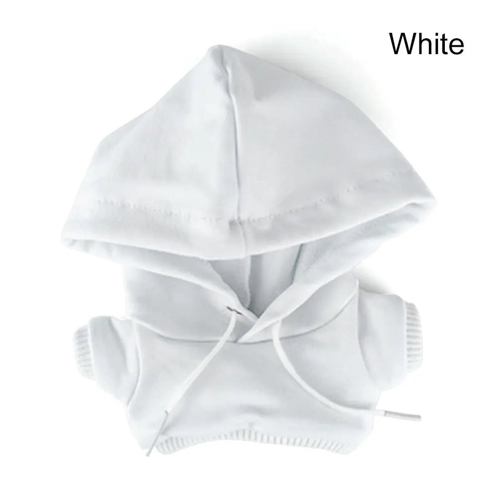 Hoodies For 10cm Cotton Dolls Sweatshirt Outfits Fashion Clothes For 1/12 BJD Dolls Top For 1/11 1/12 OB11 Dolls Accessories