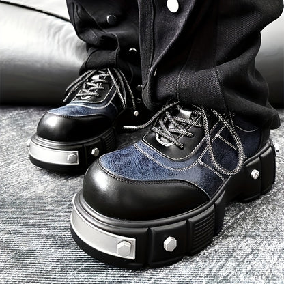 Heavy Metal Style Rivet Heavy Industry Trendy Shoes