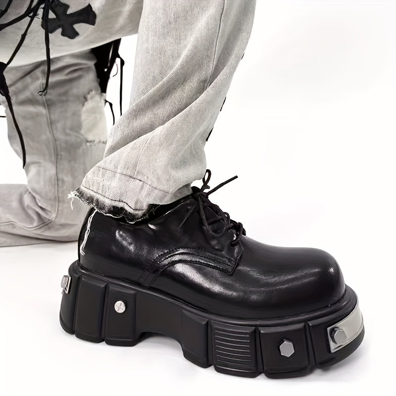Heavy Metal Style Rivet Heavy Industry Trendy Shoes